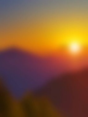 Bokeh efektli bulanık arkaplan