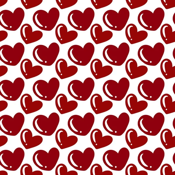 Seamless Pattern Hearts Background — Stock Photo, Image