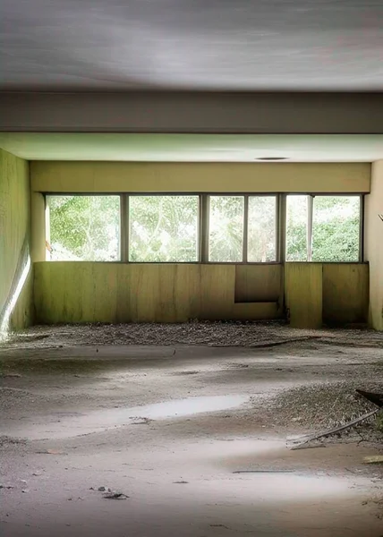 Antigua Casa Abandonada Ciudad —  Fotos de Stock