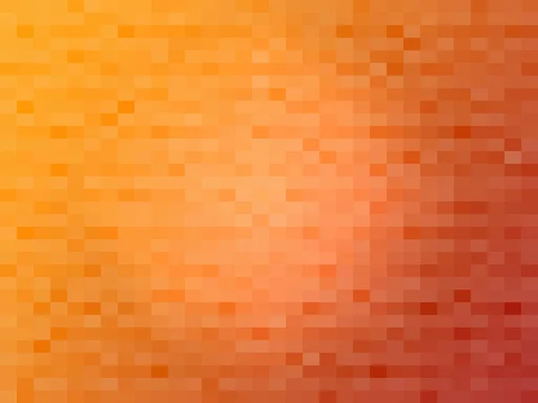 Абстрактный Фон Квадратных Пикселей Желтом Коричневом Цветах — стоковое фото