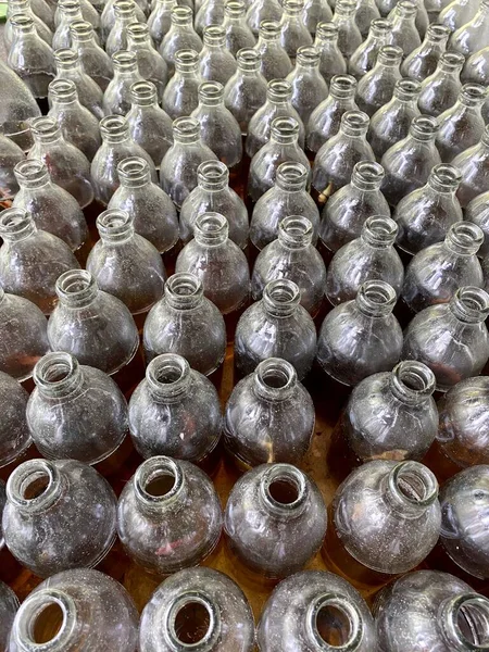 タイのベッタ フィッシュ ファームのボトル — ストック写真