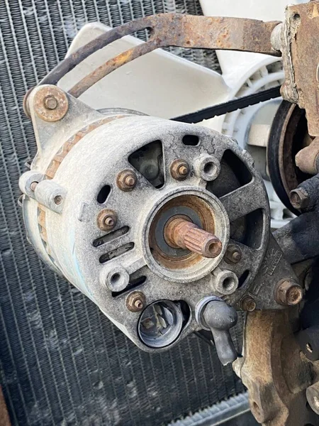 old car engine machine parts