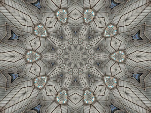抽象的な万華鏡の背景 美しいテクスチャ — ストック写真
