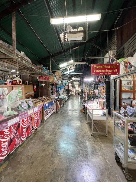 2022年12月10日タイ チャオエンサオ州タラード クロン スアンのレトロ市場 — ストック写真
