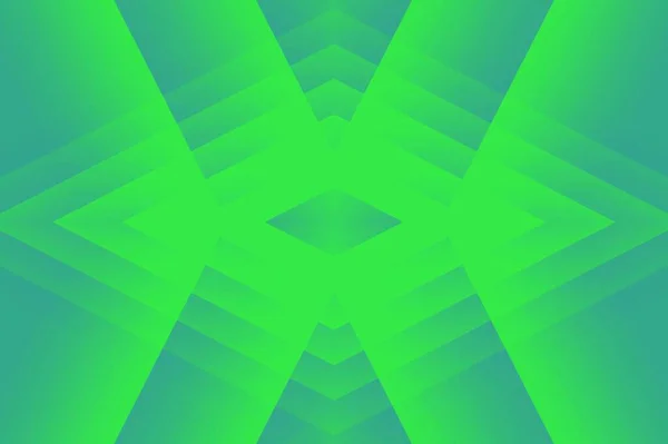 Zielone Abstrakcyjne Tło Geometrycznym Wzorem — Zdjęcie stockowe