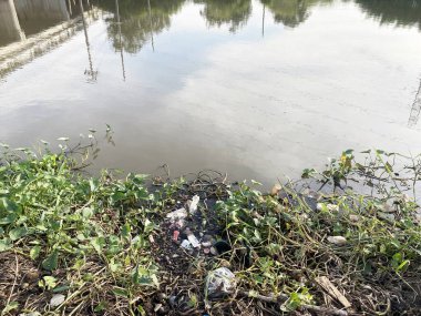 Toprakta bir sürü farklı atık var.