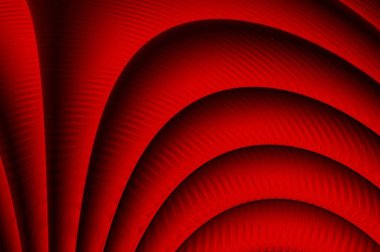 Kırmızı ve siyah dalgalı soyut arkaplan