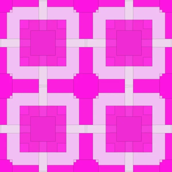 Abstract Geometric Pattern Squares Lines — 스톡 사진