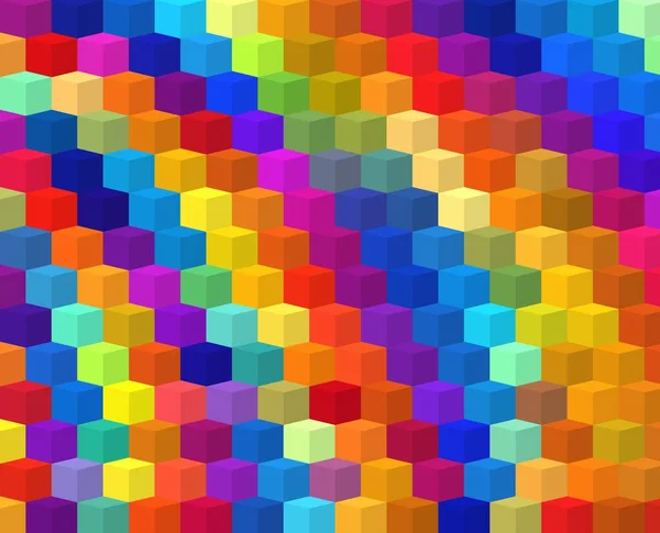 Modern Patroon Abstracte Vierkanten Voor Achtergrond — Stockfoto