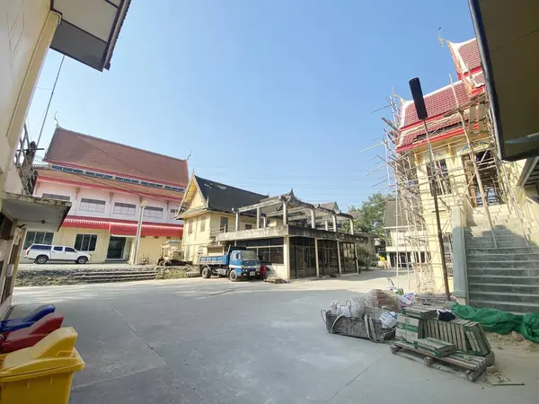 Gatuvy Över Staden Thailand — Stockfoto
