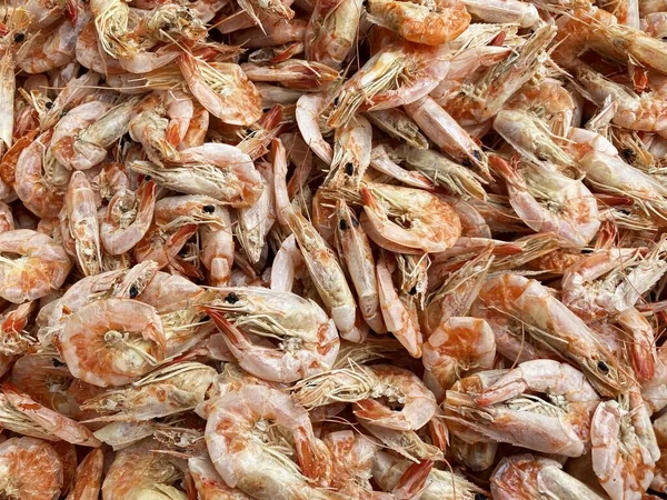 Fresh Seafood Market Stall — Stock Photo, Image