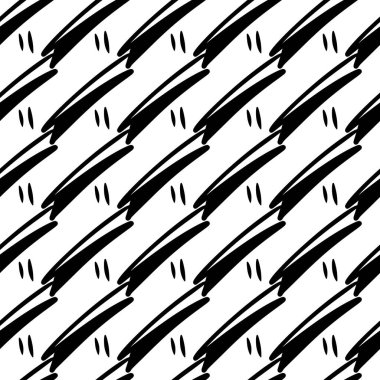 seamless pattern with black and white lines. abstract background.