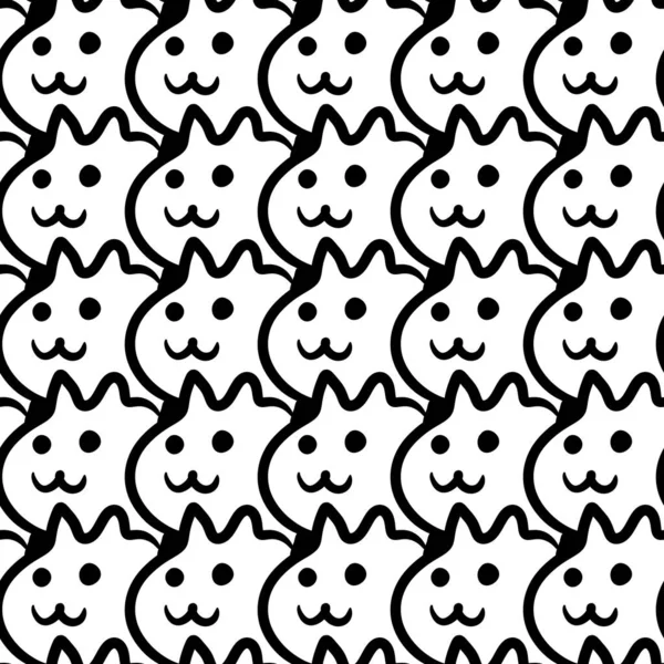Seamless Pattern Cute Dog Cartoon — Stock Photo, Image