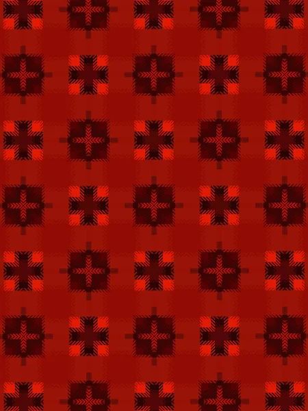 Rot Und Weiß Strukturierte Muster Abstrakter Hintergrund — Stockfoto