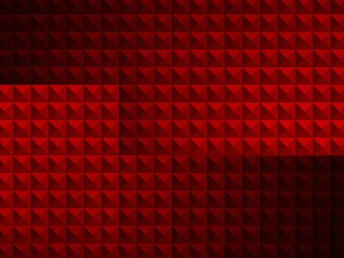 kırmızı arka plan ile üçgenler