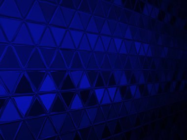 Soyut arkaplanın mavi rengi