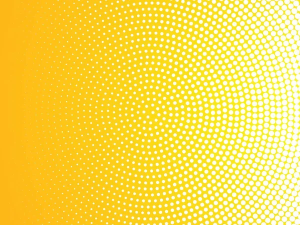 Желтый Полуточечный Рисунок Фон — стоковое фото