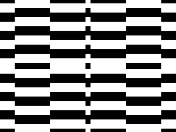 Безшовний Візерунок Косою Чорно Білими Лініями — стокове фото