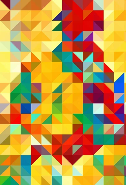 Abstract Geometrisch Kleurrijk Patroon Voor Achtergrond — Stockfoto