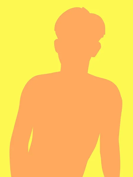 Art Color Shape Man Cartoon — Stock Photo, Image