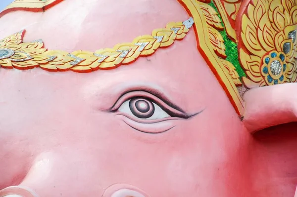 Nahaufnahme Einer Schönen Ganesha Statue — Stockfoto
