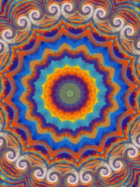 Soyut arkaplanın sanat rengi