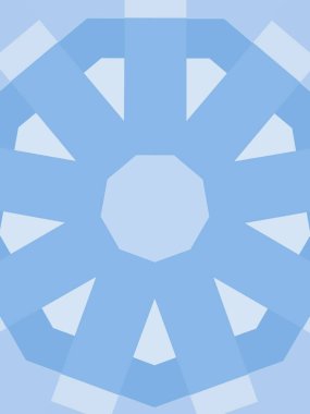 Soyut arkaplanın mavi rengi