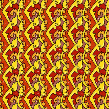 Soyut arkaplanın kusursuz deseni