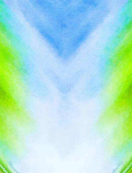 Blå Och Grön Färg Abstrakt Bakgrund — Stockfoto