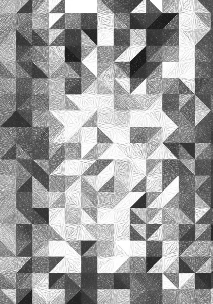 三角形の抽象的な幾何学的背景 — ストック写真