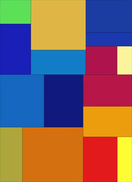 Modern Geometrical Background Colorful Squares — 스톡 사진