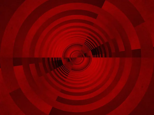 Αφηρημένο Φόντο Κόκκινο Και Μαύρο Κύκλους — Φωτογραφία Αρχείου