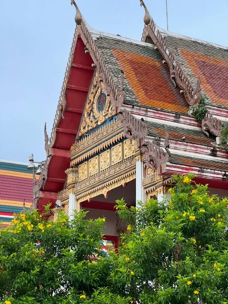 Der Tempel Der Stadt Thailand — Stockfoto