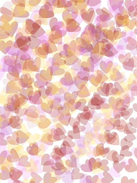 Art Color Heart Pattern Background — Stock Photo, Image