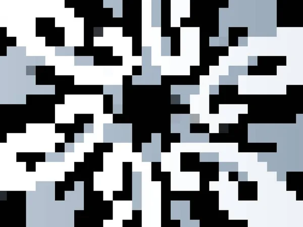 Fundo Abstrato Com Pixel Art — Fotografia de Stock