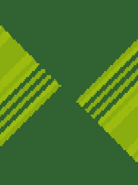 Pixel Művészet Zöld Színű Háttér — Stock Fotó