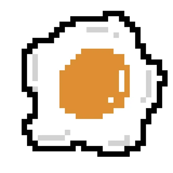Pixel Art Egg — Foto de Stock