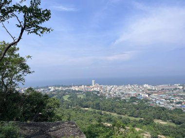 Chonburi Tayland şehri manzarası