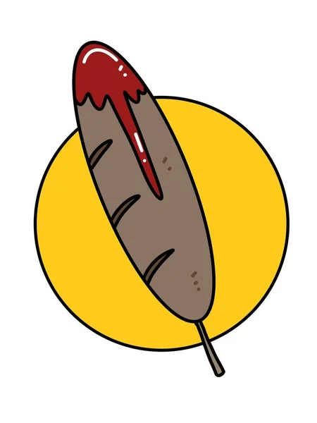 Art Color Sausage Food — Stock Fotó