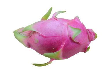 Beyaz arkaplanda Ejder Meyvesi izole