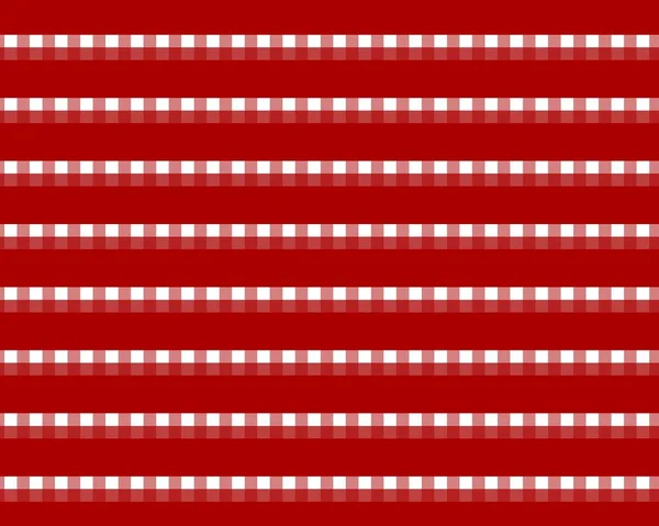 Red White Striped Plaid Pattern Background — Foto de Stock