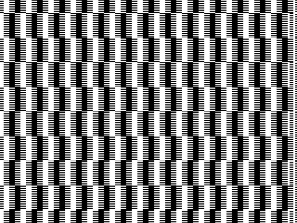 Абстрактний Геометричний Чорно Білий Візерунок — стокове фото