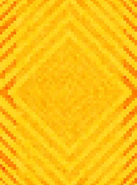 黄色とオレンジの四角形の抽象的な背景 — ストック写真
