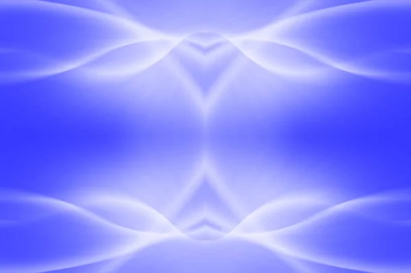 Абстрактний Синій Фон Світяться Хвилями — стокове фото