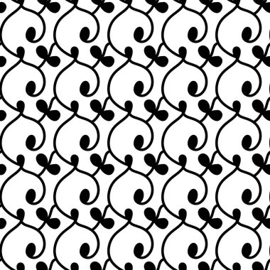 Soyut geometrik şekilli kusursuz desen