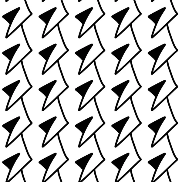 Wzór Ręcznie Rysowane Linie — Zdjęcie stockowe