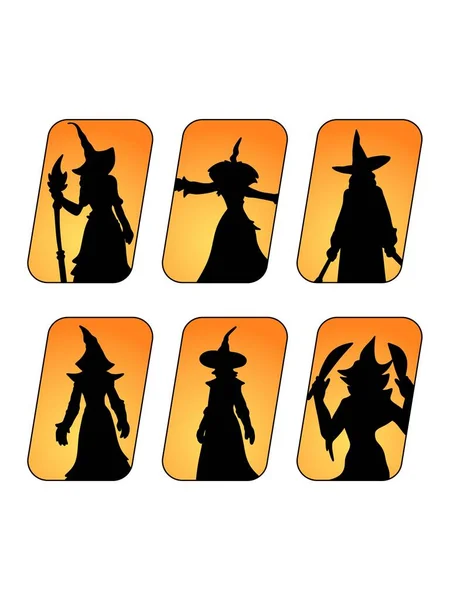 Halloween Witch Broom Background — Stockfoto