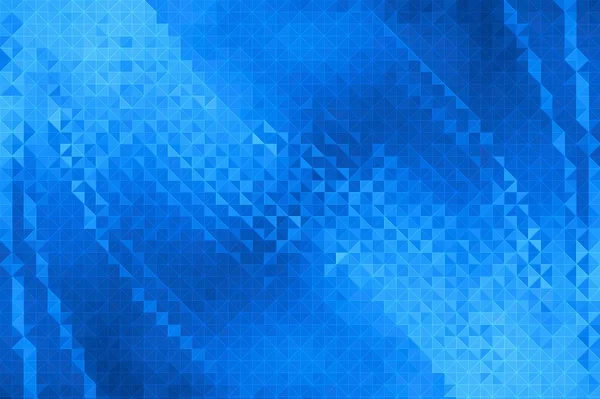 Fundo Abstrato Com Mosaico Azul Branco — Fotografia de Stock