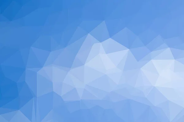 Синій Багатокутний Мозаїчний Фон Шаблони Креативного Дизайну — стокове фото
