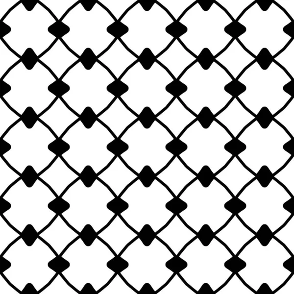 Patrón Sin Costura Con Formas Geométricas Ilustración —  Fotos de Stock